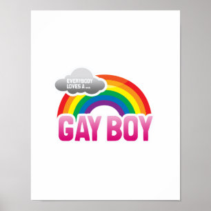 PÓSTER TODOS AMA A UN MUCHACHO GAY