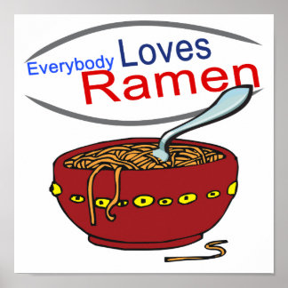 Póster Todos aman la parodia de Ramen
