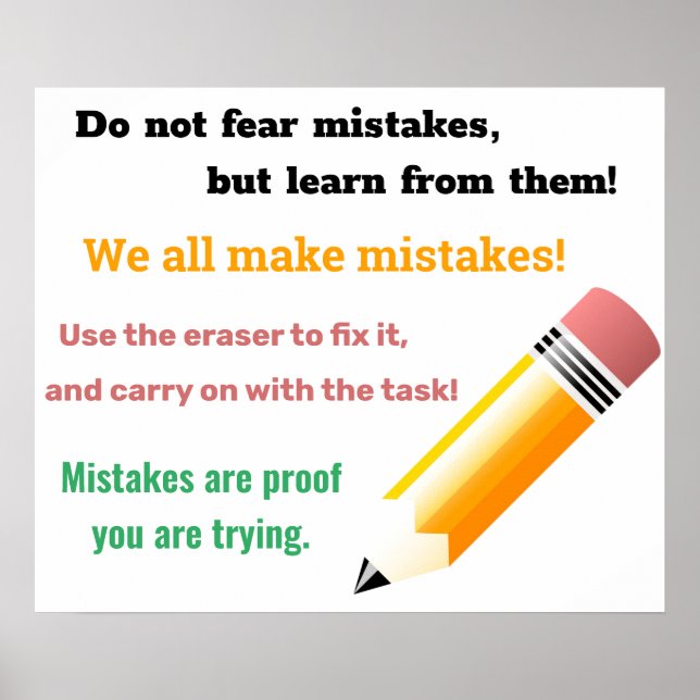 Póster Todos Cometimos Errores (Frente)