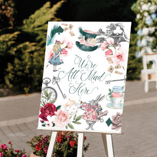 Póster Todos estamos hechos aquí Collage De Alicia En E