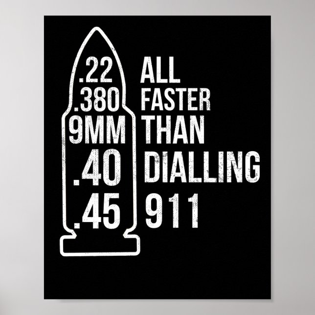 Póster Todos Los Amantes Del Ammo De Las Armas De 911 (Frente)