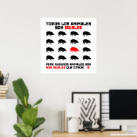 Todos los animales son 2 iguales
