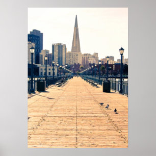 Póster Todos los caminos conducen a la pirámide.