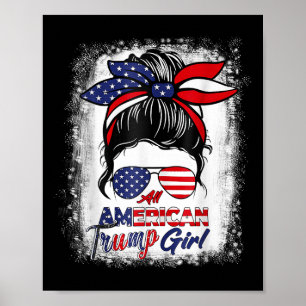 Póster Todos Los Chicas Estadounidenses De Trump El 4 De 