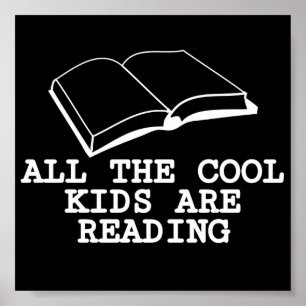 Póster Todos los chicos geniales están leyendo