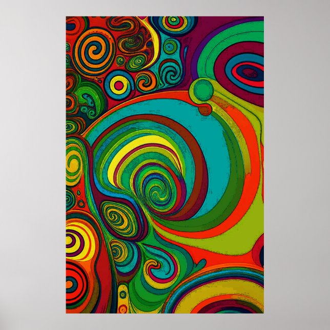 Póster Todos Los Colores Groovy 1110 (Frente)