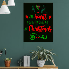 Póster Todos los corazones se unen en la Navidad, ZSG
