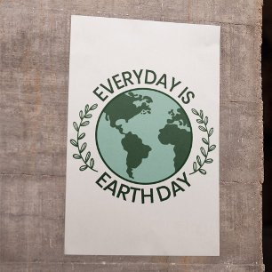 Póster Todos los Días son el Día de la Tierra - Amante de