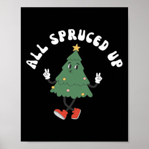 Póster Todos los Navidades de Bougie Xmas Funny Groovy