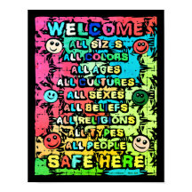 Todos los seguros aquí ~ Bienvenida arcoiris