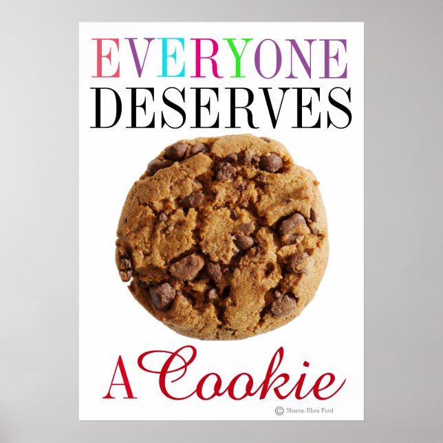 Póster Todos merecen una cookie - srf (Frente)