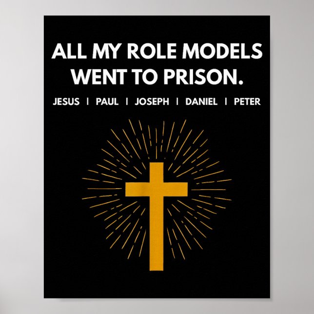 Póster Todos Mis Modelos Fueron A La Cárcel Jesús Diverti (Frente)