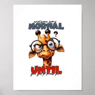 Póster Todos parecen normales hasta que los conoces G