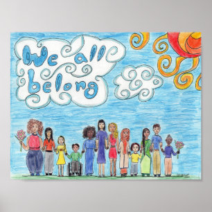 Póster Todos Pertenecemos