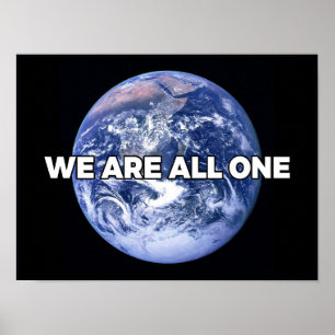 Póster Todos Somos Uno