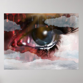 Póster Todos viendo Poster de ojos