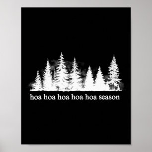 Póster (toi Mau) Hoa Hoa Hoa Hoa Hoa Temporada Navidad 