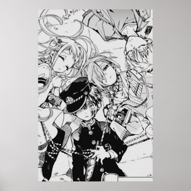 Póster Toilet Bound Hanako Manga Art (Frente)