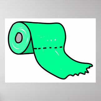 Póster Toilet Roll