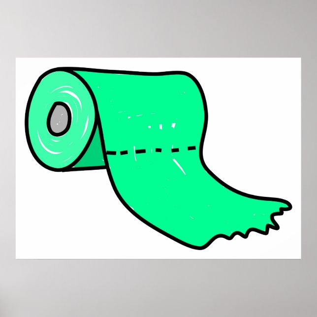 Póster Toilet Roll (Frente)