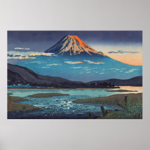 Póster Tokaido Fujikawa 1939 por Tsuchiya Koitsu