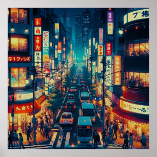 Póster Tokio en Movimiento