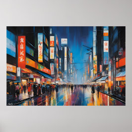 Póster | Tokio, Japón | Arte