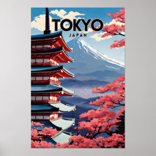 Póster Tokio Nostálgico de Japón