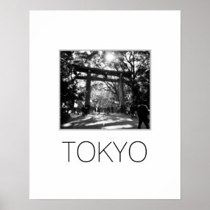 Póster TOKIO (Santuario Meiji)