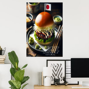 Póster Tokio Temptation Teriyaki 24x36