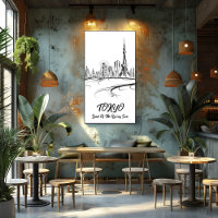 Tokio: Tierra del Sol Naciente - Arte Lineal