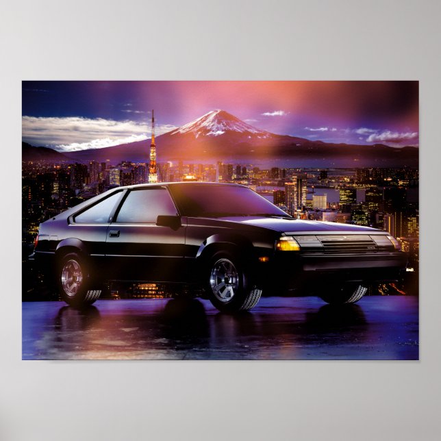 Póster Tokyo Celica (Frente)