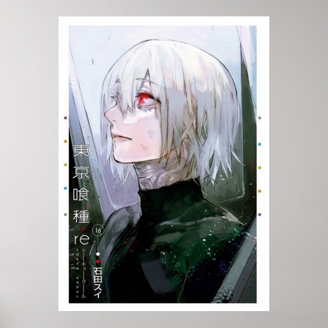 Póster Tokyo Ghoul re Vol 16 Cover  (Frente)
