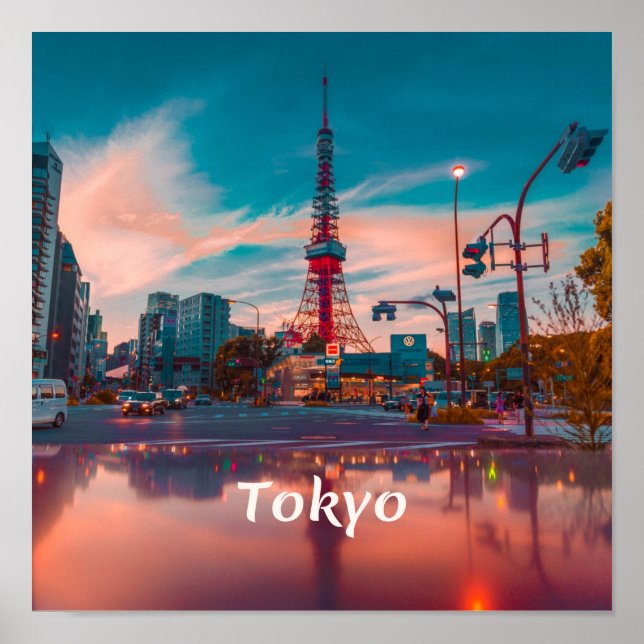 Póster Tokyo Japan Skytree (Frente)