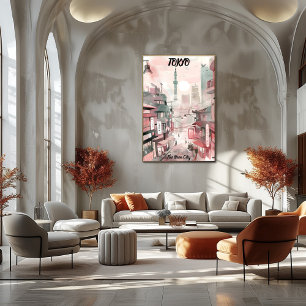 Póster Tokyo: La Ciudad de Neón