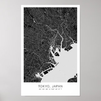 Póster tokyo poster escándalo minimalista