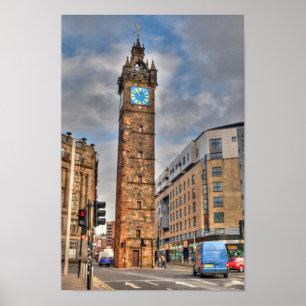 Póster Tolbooth Steeple, Poster de Glasgow