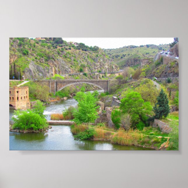 Póster Toledo España (Frente)