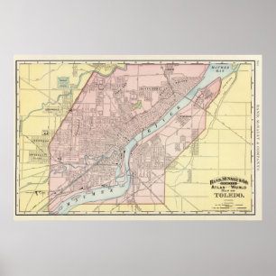 Póster Toledo, Ohio