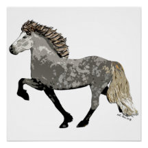 Tolendo el caballo islandés Art Deco Astrid