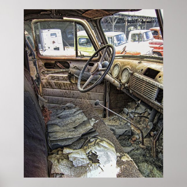 Póster TOLL of TIME on CHEVY TRUCK c. 1946 (Frente)