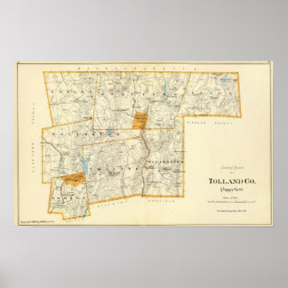 Póster Tolland Co N