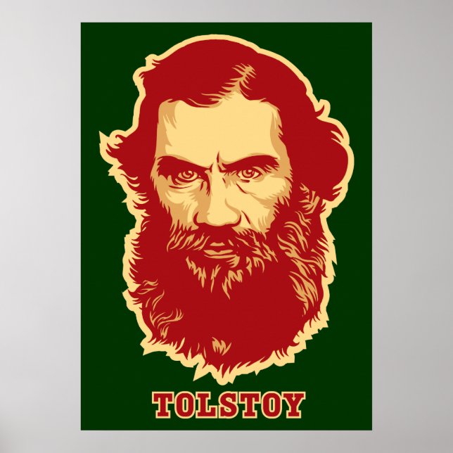 Póster Tolstoy Poster (Frente)