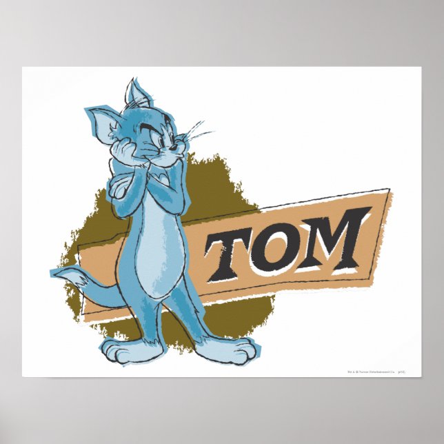 Póster Tom Attitude Logo (Frente)