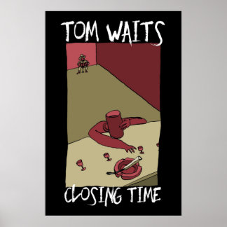 Póster Tom espera la hora de cierre II