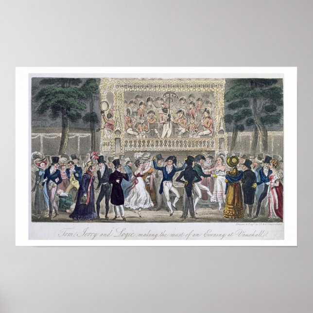 Póster Tom, Jerry y Logic sacan el máximo provecho de una (Frente)