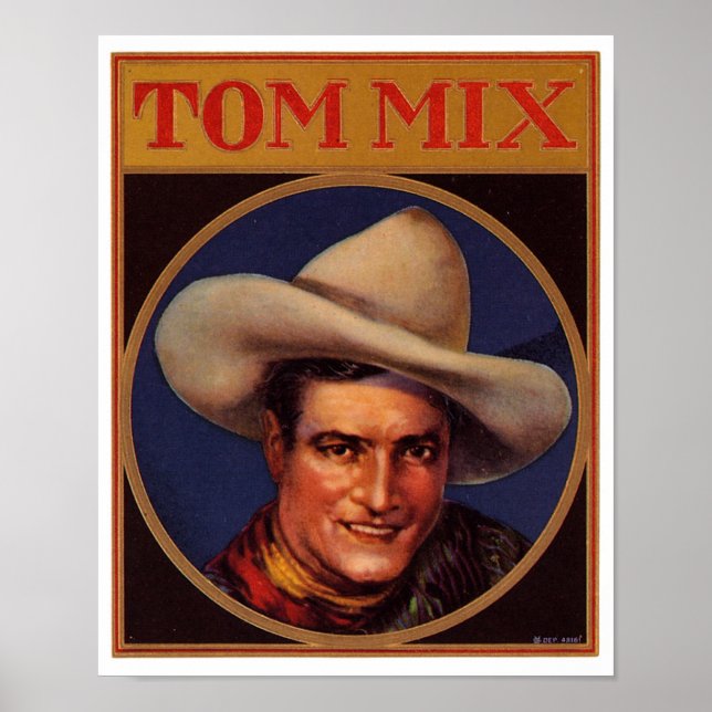 Póster Tom Mix (Frente)