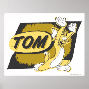 Póster Tom persiguiendo