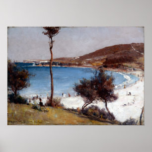 Póster Tom Roberts Holiday Sketch en Coogee