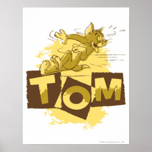 Póster Tom Sliding Stop